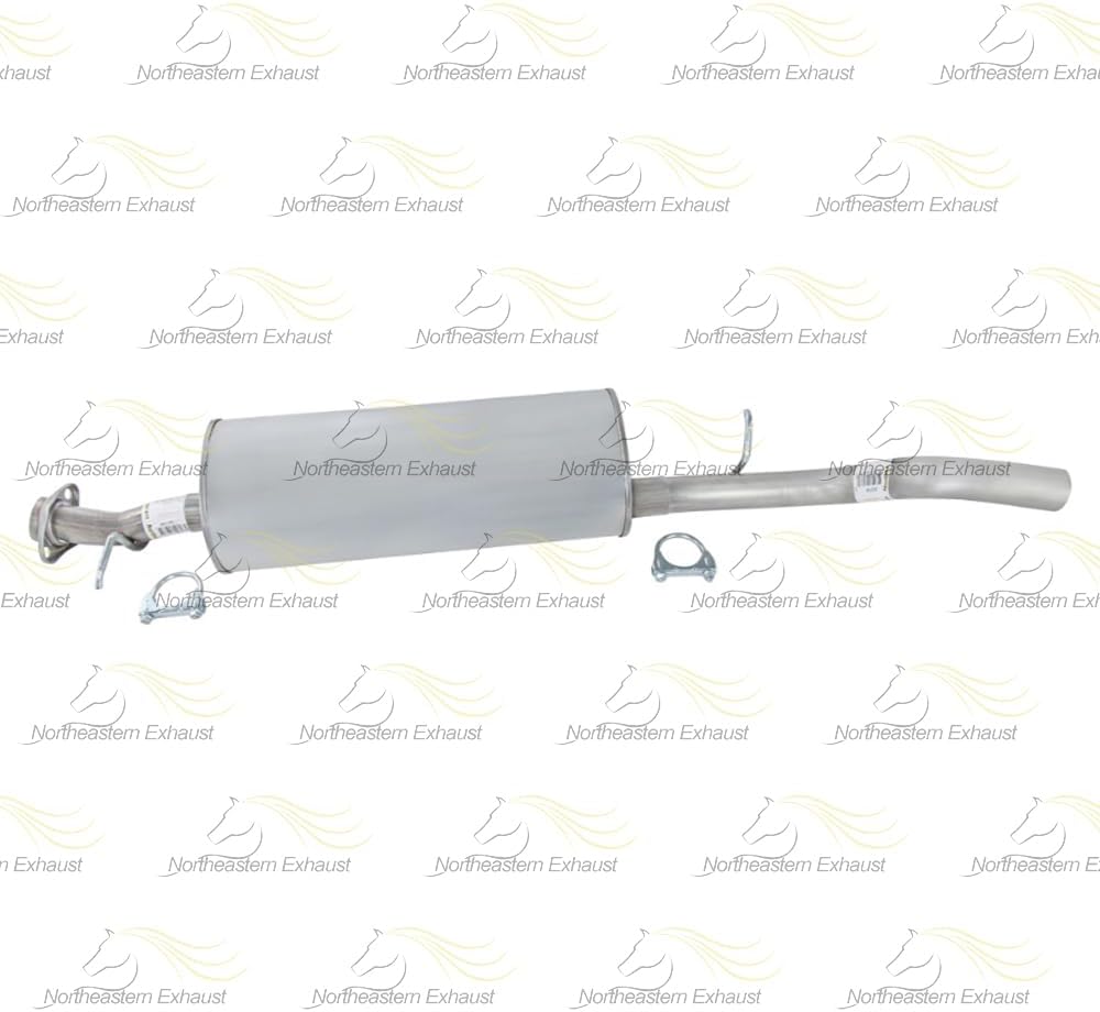 Intermediate Pipe, Muffler and Extension Pipe for 2002-2005 Explorer and Mountaineer 4.0L 4.6L