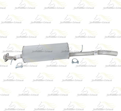 Intermediate Pipe, Muffler and Extension Pipe for 2002-2005 Explorer and Mountaineer 4.0L 4.6L