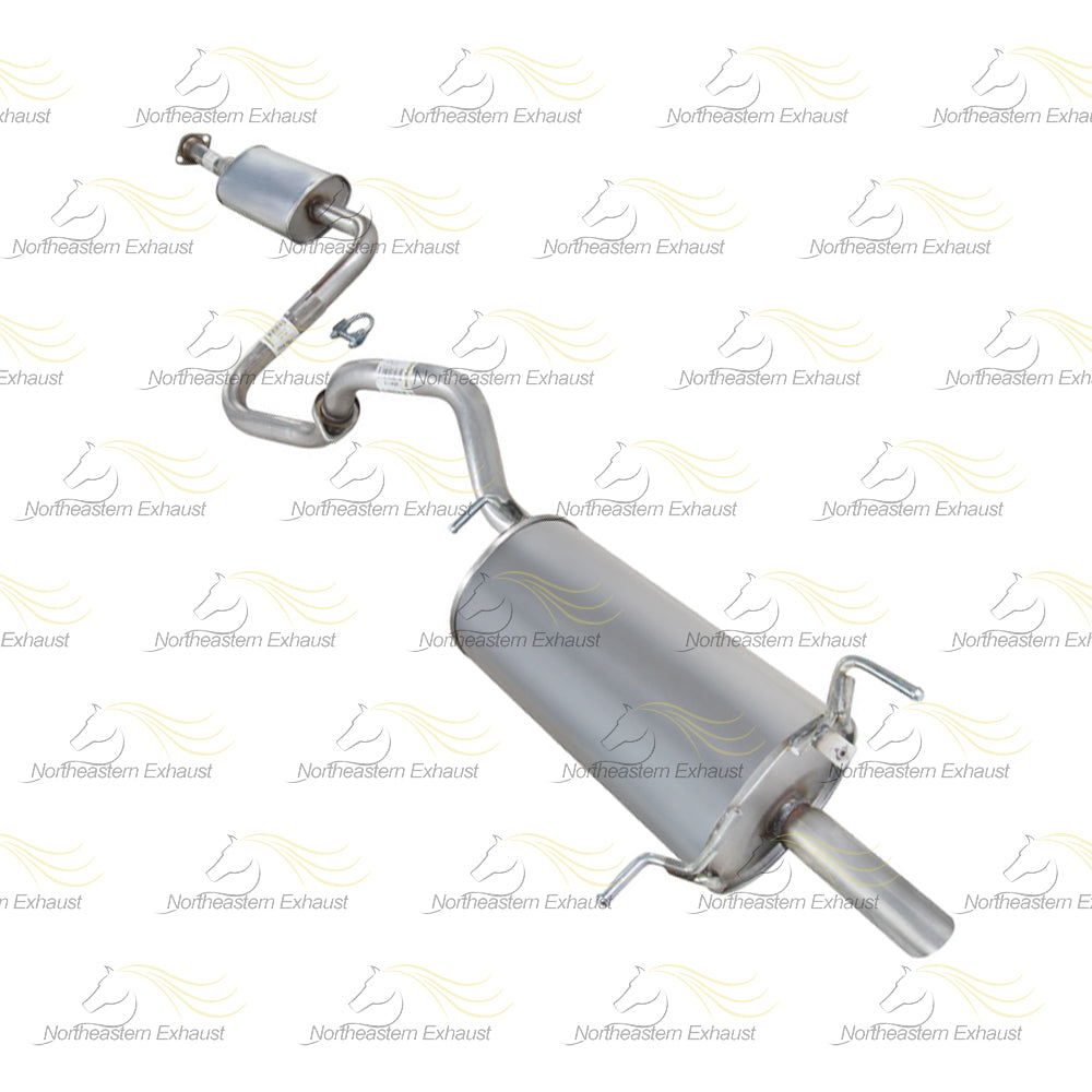 2007-2012 Nissan Sentra 2.0L Resonator Pipe and Muffler Exhaust Kit