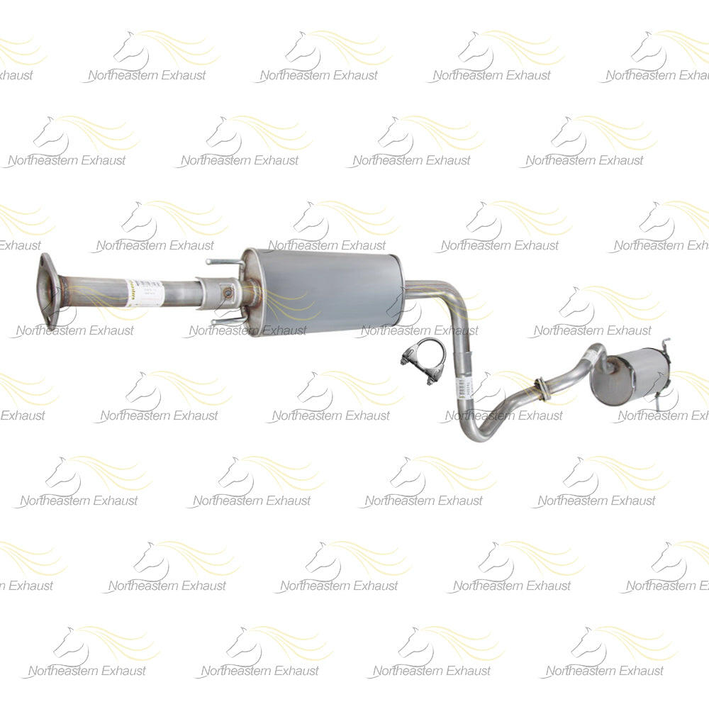 2007-2012 Nissan Sentra 2.0L Resonator Pipe and Muffler Exhaust Kit