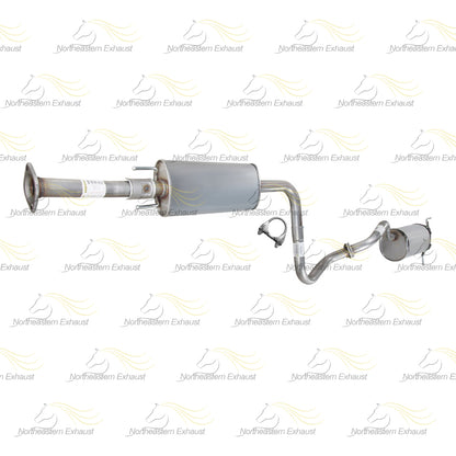 2007-2012 Nissan Sentra 2.0L Resonator Pipe and Muffler Exhaust Kit
