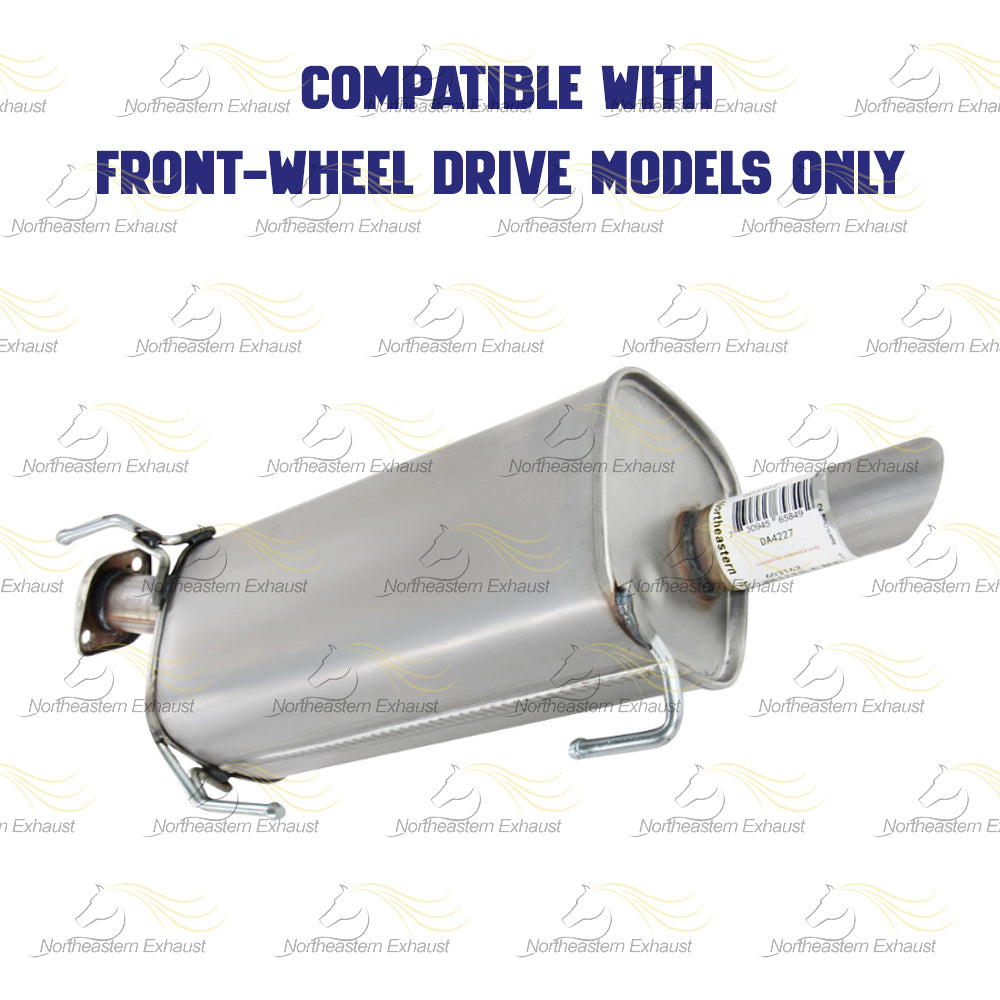 2011-2017 Nissan Juke 1.6L FWD Exhaust Rear Muffler