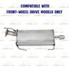 2011-2017 Nissan Juke 1.6L FWD Exhaust Rear Muffler