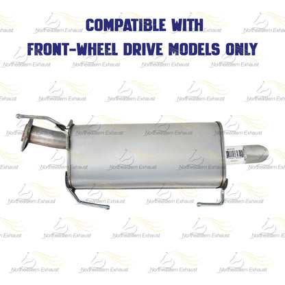 2011-2017 Nissan Juke 1.6L FWD Exhaust Rear Muffler