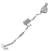2005-2007 Volkswagen Jetta 2.5L Catalytic, Resonator and Muffler Exhaust System