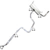 2006-2007 Pontiac G6 2.4L Exhaust Resonator, Intermediate Pipe, Muffler and Tail Pipe