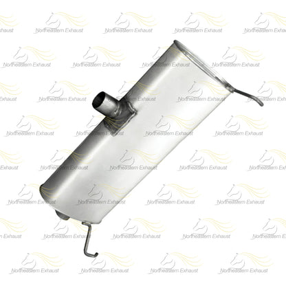 2006-2007 Pontiac G6 2.4L Exhaust Resonator, Intermediate Pipe, Muffler and Tail Pipe