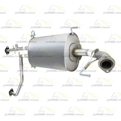 Exhaust Intermediate Pipes and Muffler for 2001-2003 Infiniti QX4 3.5 and 2001-2004 Nissan Pathfinder 3.5L