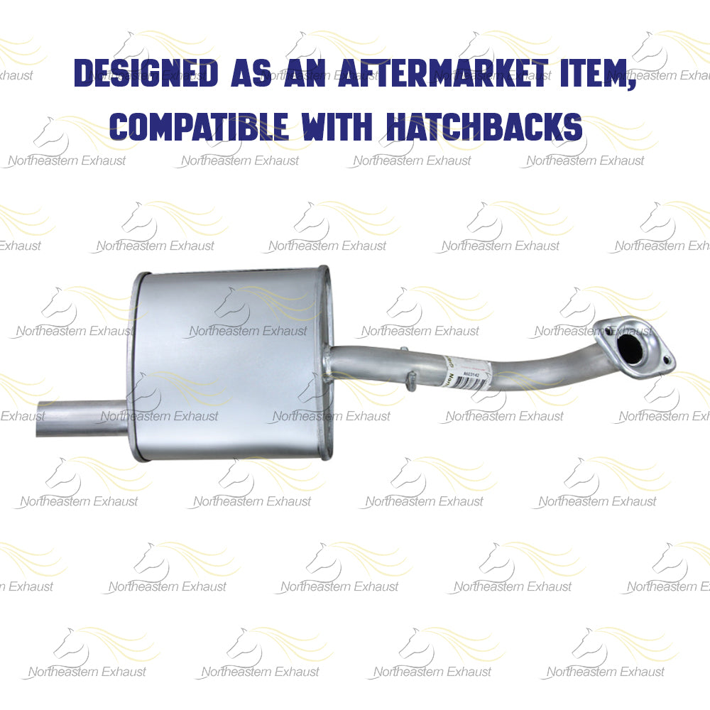 2006-2015 Toyota Yaris 1.5L Hatchback Exhaust Muffler