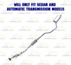2008-2012 Honda Accord 2.4L Catalytic, Front Pipe and Resonator Pipe Exhaust Kit