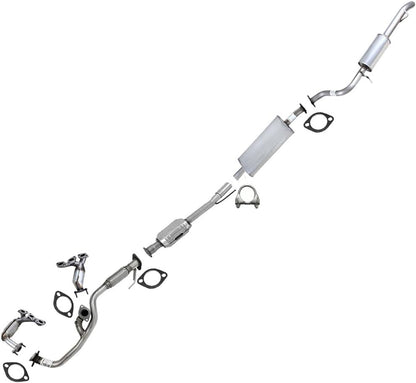 Complete Exhaust System Kit for 2001-2004 Ford Escape and Mazda Tribute 3.0L