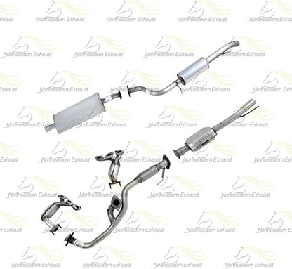 Complete Exhaust System Kit for 2001-2004 Ford Escape and Mazda Tribute 3.0L