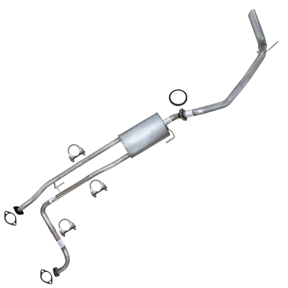 2007-2015 Nissan Titan 5.6L Cat-back Exhaust System Kit | 139.8" Wheelbase only