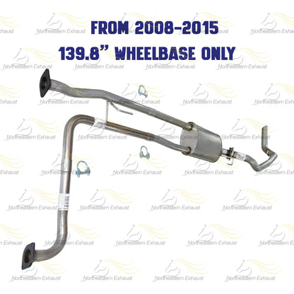 2007-2015 Nissan Titan 5.6L Cat-back Exhaust System Kit | 139.8" Wheelbase only