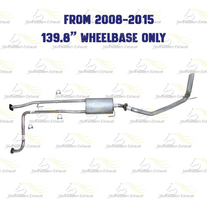 2007-2015 Nissan Titan 5.6L Cat-back Exhaust System Kit | 139.8" Wheelbase only