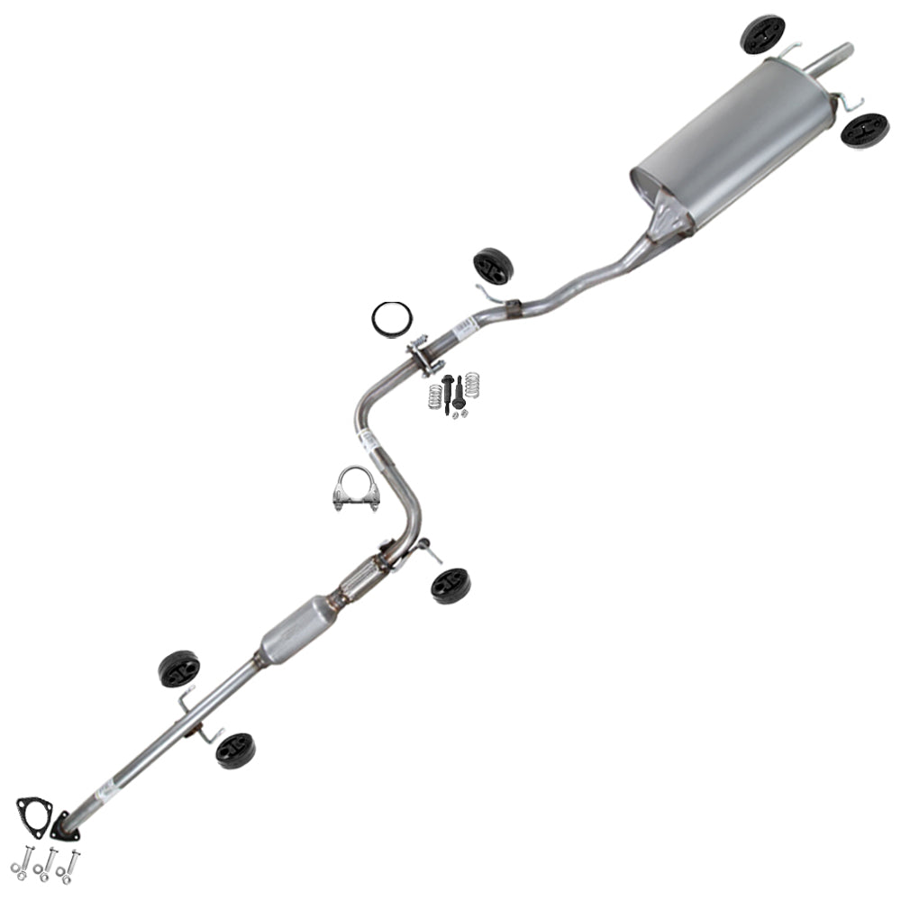 1994-1997 Honda Accord 2.2L Resonator Pipe and Muffler Exhaust System