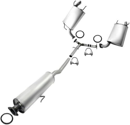 Cat-back Exhaust Kit for 2007-2012 Lexus ES350 and Toyota Camry 3.5L