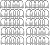 100 units of 2.5" inch Muffler Exhaust Pipe Clamp bolts