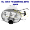 Exhaust Resonator, Muffler and Tail Pipe for 2004-2006 Toyota Sienna 3.3L FWD | 2007-2010 Toyota Sienna 3.5L FWD