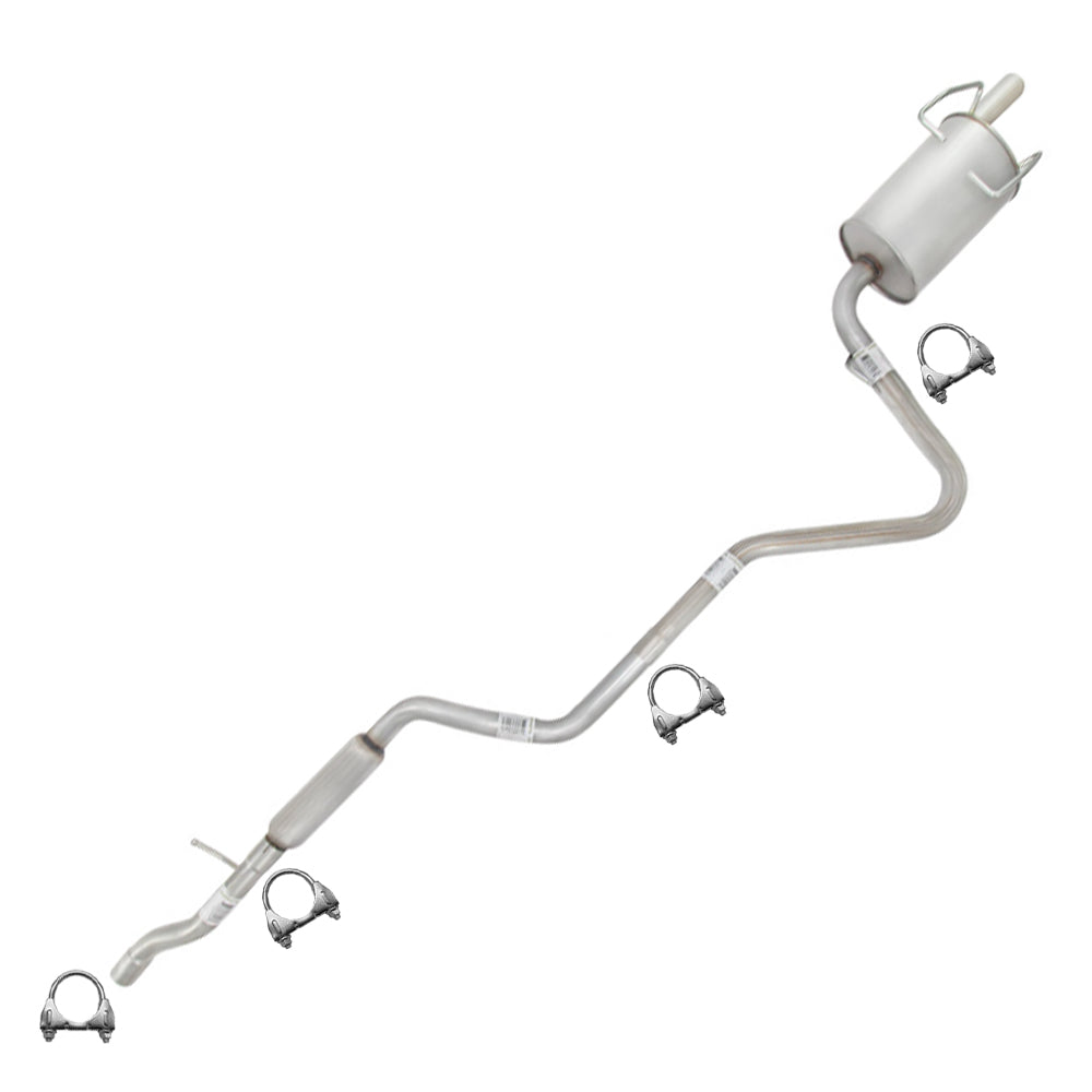 2009-2020 Dodge Journey 2.4L Resonator and Muffler Exhaust Kit