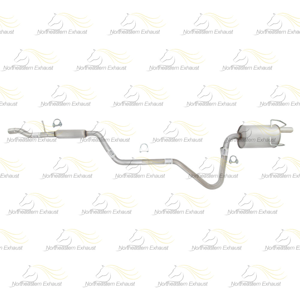 2009-2020 Dodge Journey 2.4L Resonator and Muffler Exhaust Kit