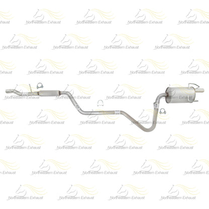 2009-2020 Dodge Journey 2.4L Resonator and Muffler Exhaust Kit