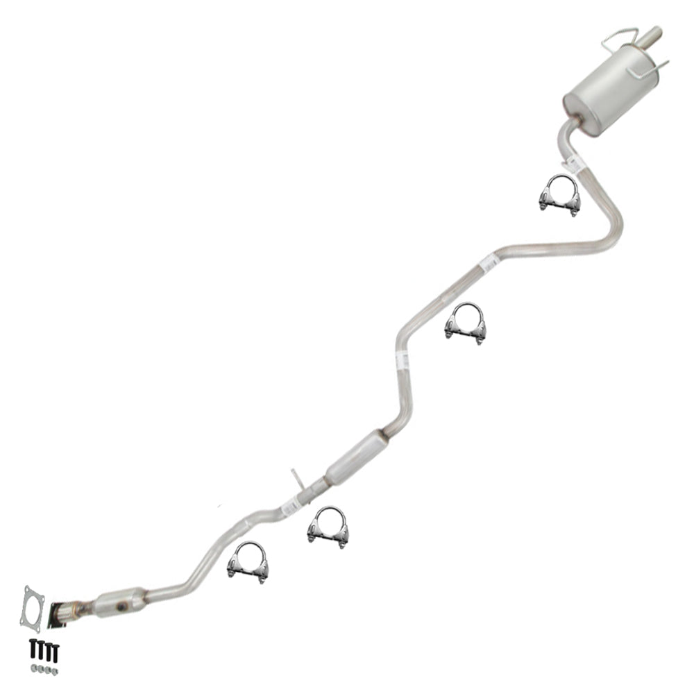 2009-2020 Dodge Journey 2.4L Catalytic Converter, Resonator Pipe and Muffler