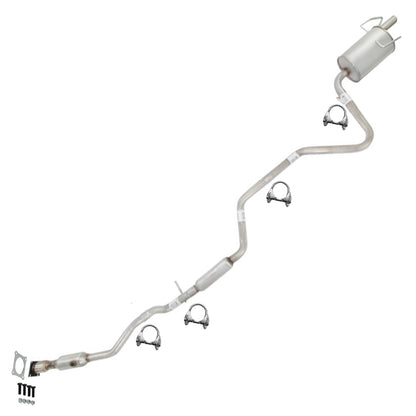 2009-2020 Dodge Journey 2.4L Catalytic Converter, Resonator Pipe and Muffler