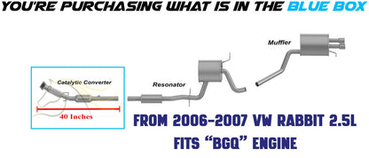 2006-2009 Volkswagen Rabbit 2.5L Catalytic Converter - EPA Approved