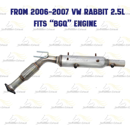 2006-2009 Volkswagen Rabbit 2.5L Catalytic Converter - EPA Approved