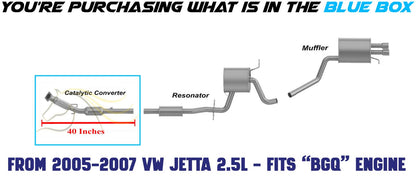 Catalytic Converter for 2005-2010 Volkswagen Jetta | 2010 Golf | 2.5L