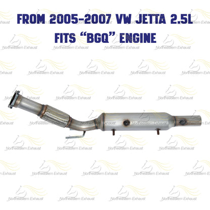 Catalytic Converter for 2005-2010 Volkswagen Jetta | 2010 Golf | 2.5L