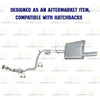 2007-2011 Toyota Yaris 1.5L Catalytic Converter and Muffler
