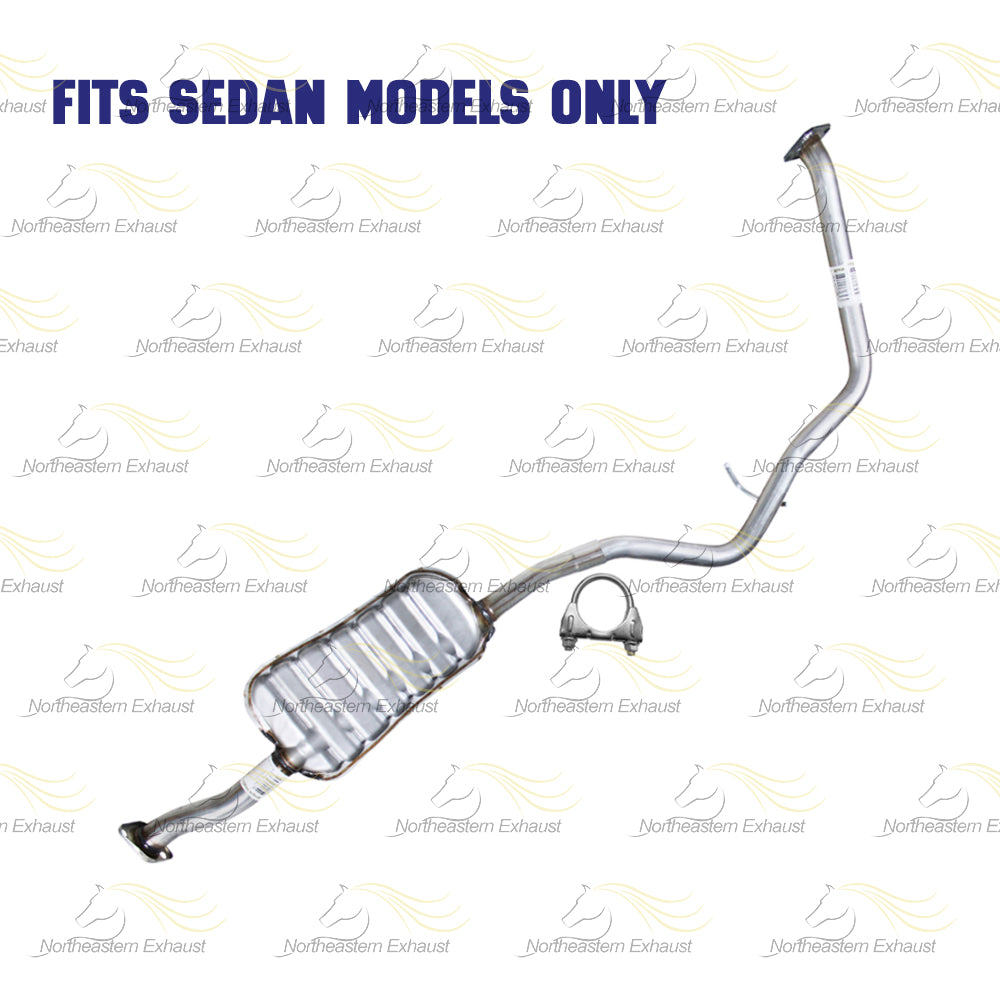 2012-2016 Subaru Impreza 2.0L Exhaust Mufflers