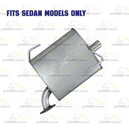2012-2016 Subaru Impreza 2.0L Exhaust Mufflers