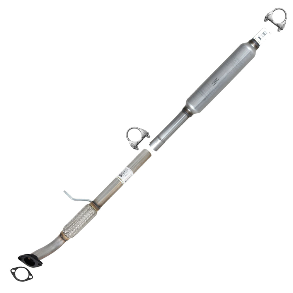 Front Exhaust Flex Pipe For 2012-2015 Ford Explorer 2.0L Turbo – 2-Bolt, Aluminum