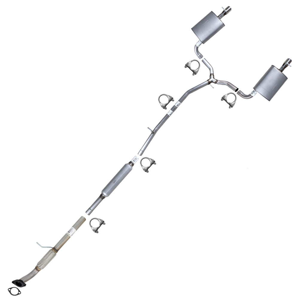 2012-2015 Ford Explorer 2.0L Cat-back Exhaust System Kit