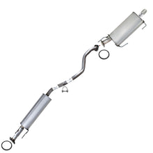 2011-2017 Nissan Juke 1.6L Resonator and Muffler Exhaust Kit