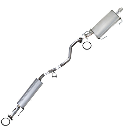 2011-2017 Nissan Juke 1.6L Resonator and Muffler Exhaust Kit