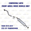 2011-2017 Nissan Juke 1.6L Resonator and Muffler Exhaust Kit | FWD