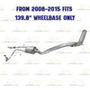 2007-2015 Nissan Titan 5.6L Complete Exhaust System Kit with Catalytic | EPA Approved