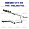 2007-2015 Nissan Titan 5.6L Complete Exhaust System Kit with Catalytic | EPA Approved