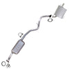 2010-2015 Subaru Legacy 2.5L Resonator Pipe and Muffler Exhaust Kit
