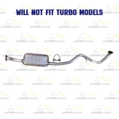 2010-2015 Subaru Legacy 2.5L Resonator Pipe and Muffler Exhaust Kit