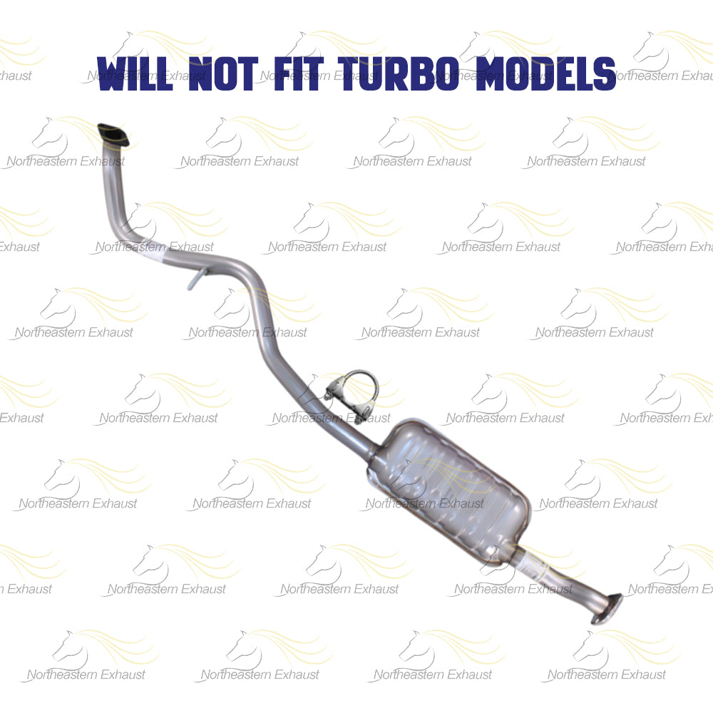 2010-2015 Subaru Legacy 2.5L Resonator Pipe and Muffler Exhaust Kit