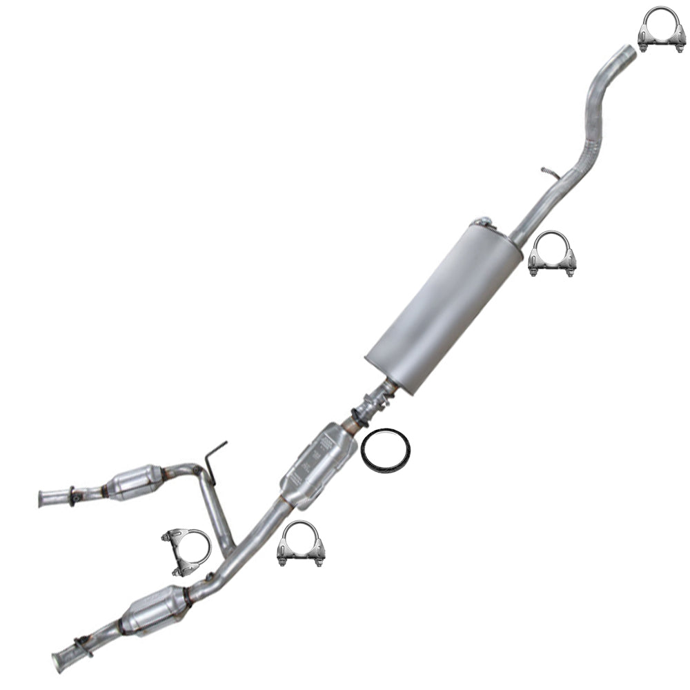 2003-2005 Lincoln Aviator 4.6L Exhaust System Kit with Catalytic