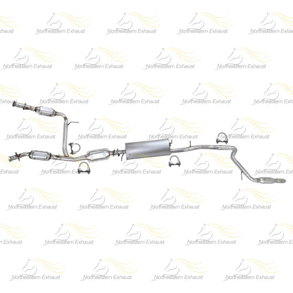 2003-2005 Lincoln Aviator 4.6L Complete Exhaust System Kit with Catalytic