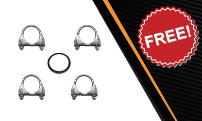 2003-2005 Lincoln Aviator 4.6L Complete Exhaust System Kit with Catalytic