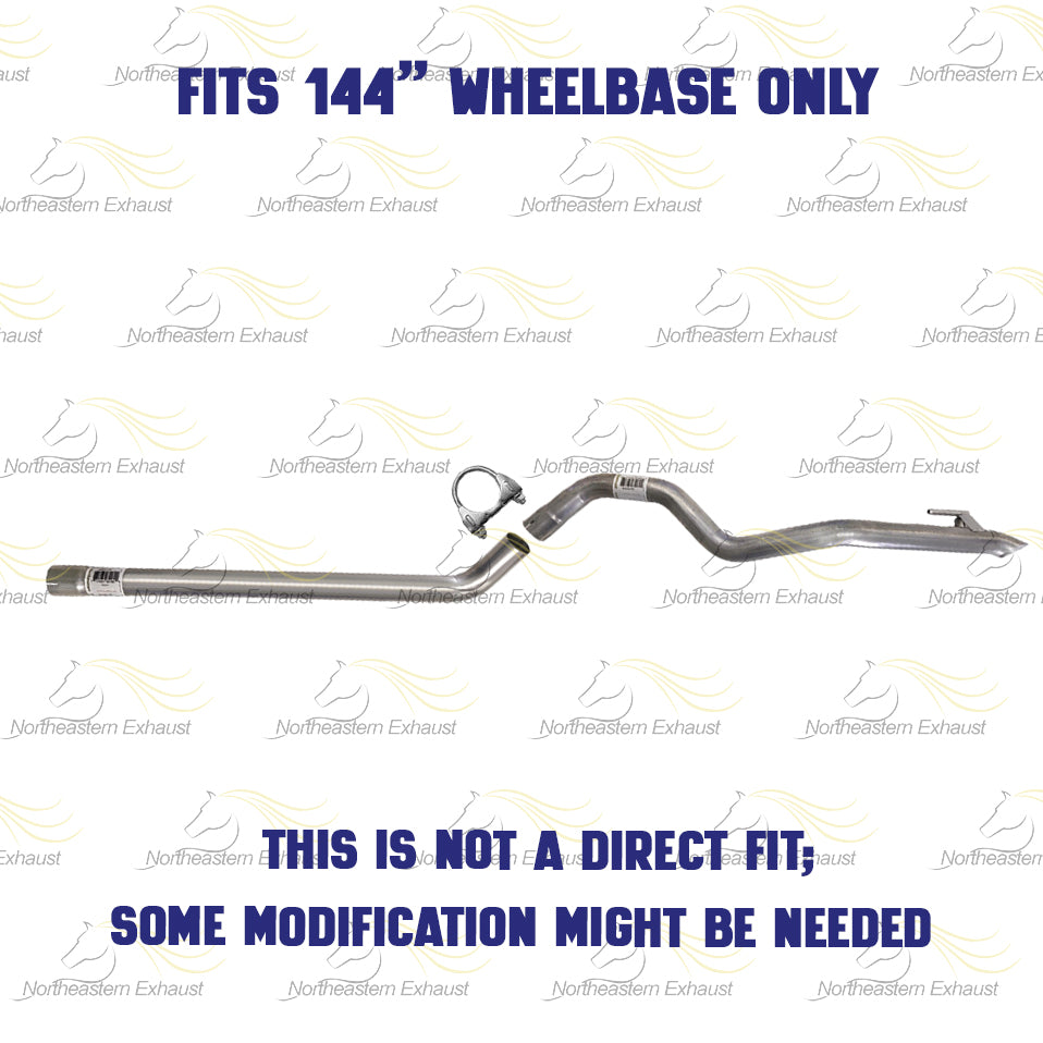 Exhaust Tail Pipe for 2007-2009 Dodge Sprinter 2500 3.0L | 2014 Mercedes-Benz Sprinter 2500/3500 2.1L | 2010-2014 Mercedes-Benz Sprinter 2500/3500 3.0L