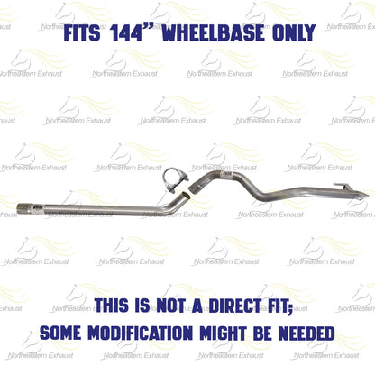 Exhaust Tail Pipe for 2007-2009 Dodge Sprinter 2500 3.0L | 2014 Mercedes-Benz Sprinter 2500/3500 2.1L | 2010-2014 Mercedes-Benz Sprinter 2500/3500 3.0L